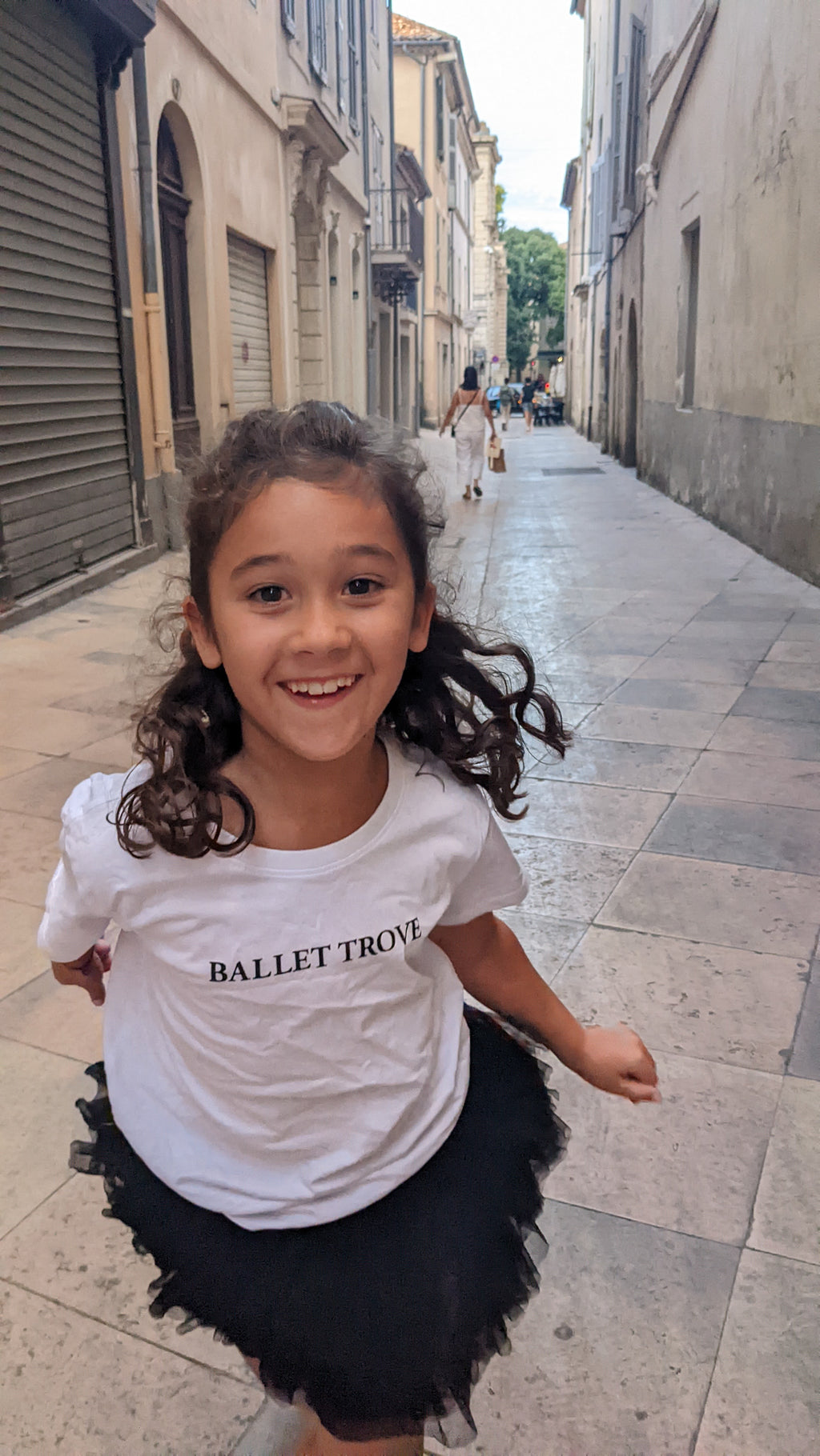 Layered Tulle Skirt - Black