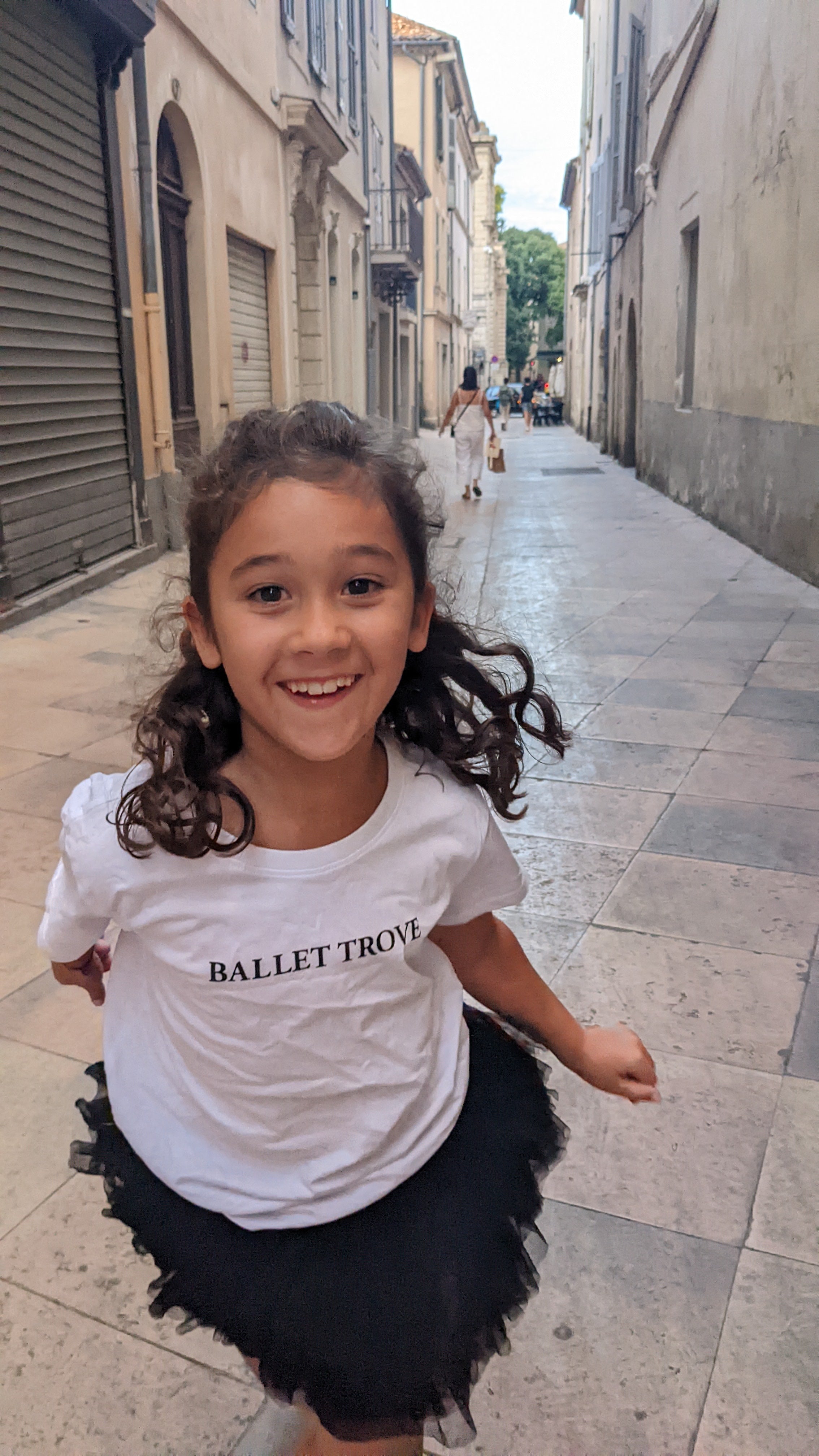 Layered Tulle Skirt - Black